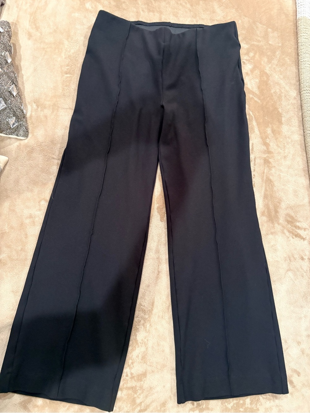 Chico's Wide Leg Pants in Black Chico’s size 1.5 (10)